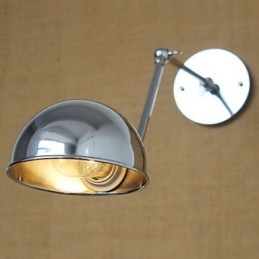 Vegglampetter Svinglamper Lesevegglamper Ministil Rustikk Lodge Metall