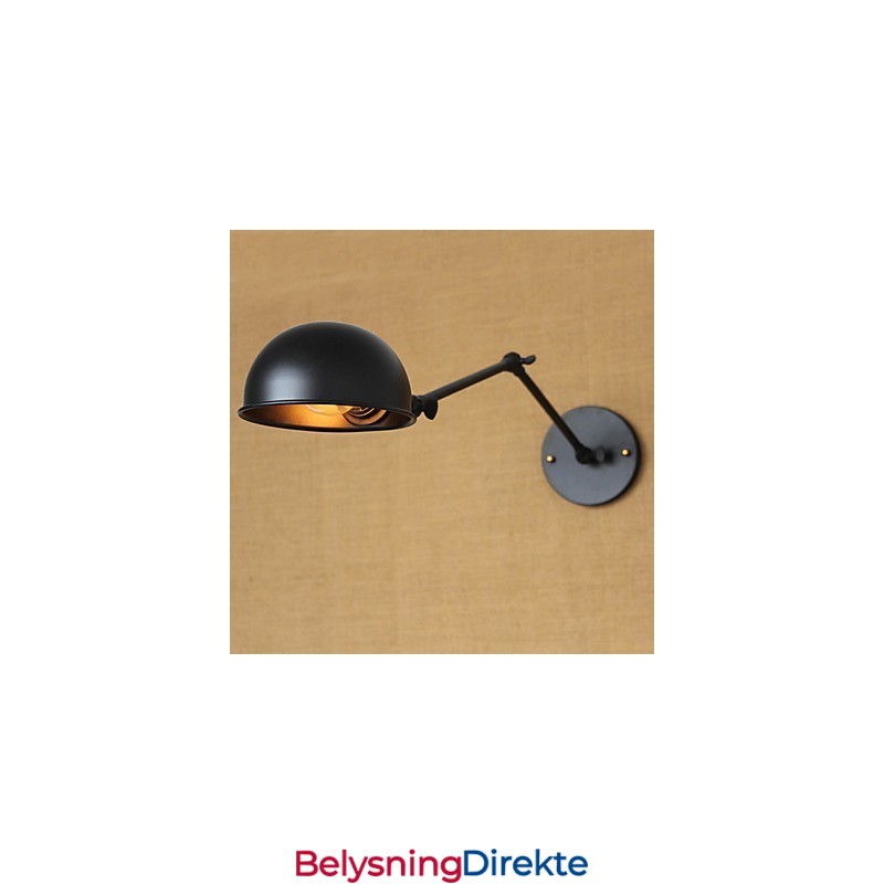 Vegglampetter Svinglamper Lesevegglamper Ministil Rustikk Lodge Metall