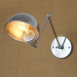 Vegglampetter Svinglamper Lesevegglamper Ministil Rustikk Lodge Metall