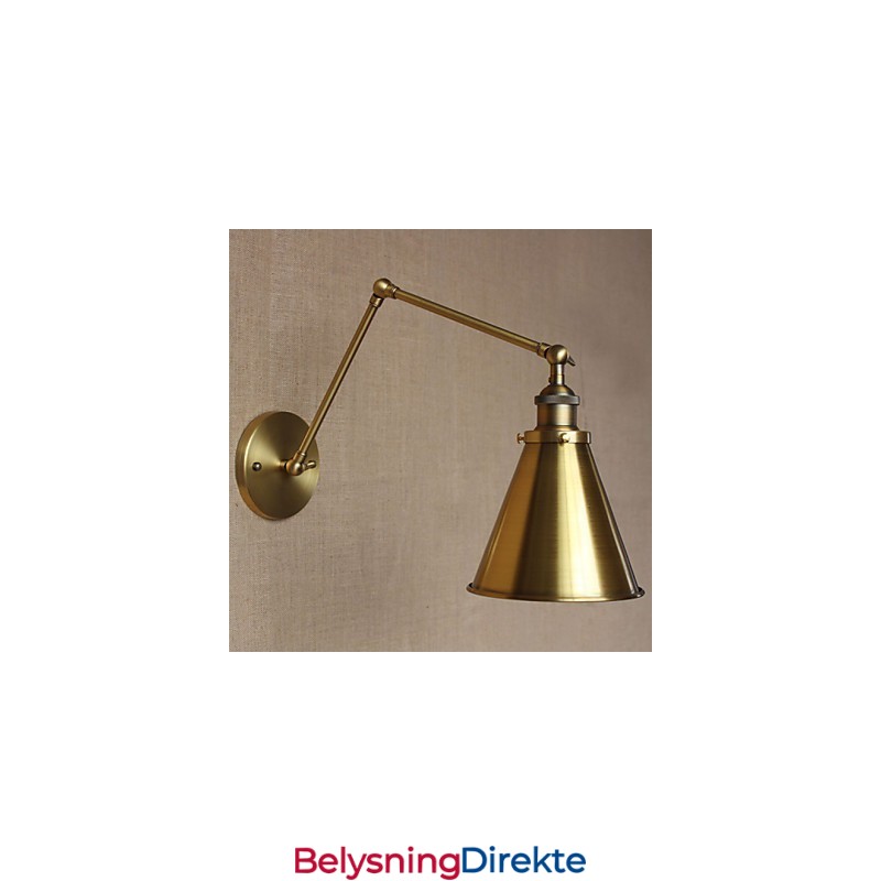 Vegglampetter Svinglamper Lesevegglamper Ministil Rustikk Lodge Metall