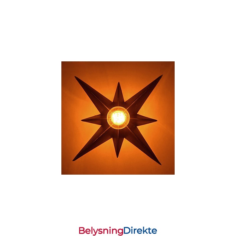 Kort Femkantet Stjernebelysning Personlig Moderne Vegglampe Barnehuslamper