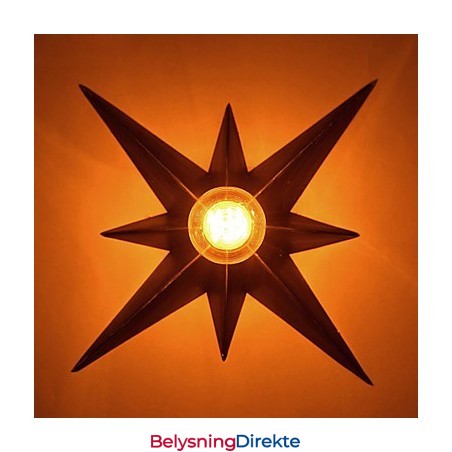 Kort Femkantet Stjernebelysning Personlig Moderne Vegglampe Barnehuslamper