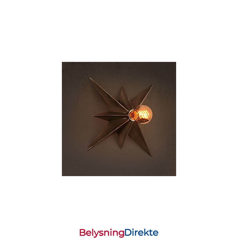 Kort Femkantet Stjernebelysning Personlig Moderne Vegglampe Barnehuslamper