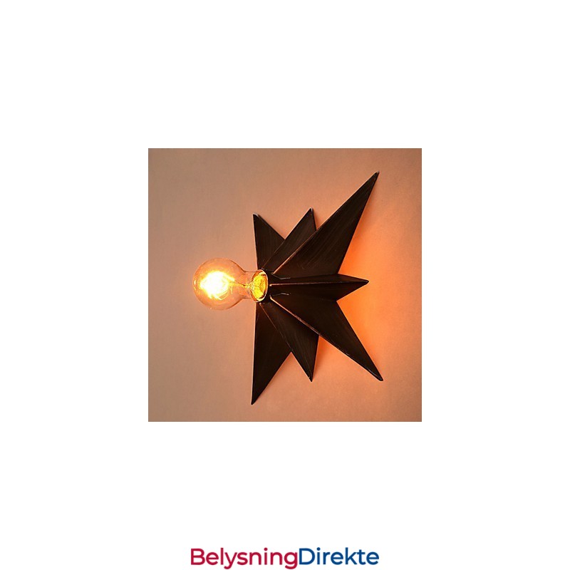 Kort Femkantet Stjernebelysning Personlig Moderne Vegglampe Barnehuslamper