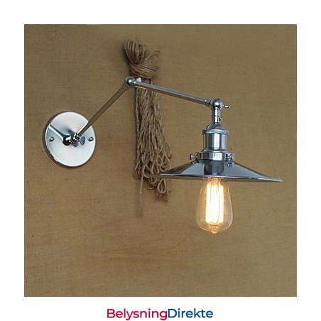Vegglampetter Svinglamper Lesevegglamper Ministil Rustikk Lodge Metall