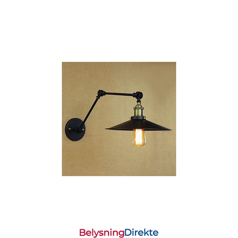 Vegglampetter Svinglamper Lesevegglamper Ministil Rustikk Lodge Metall