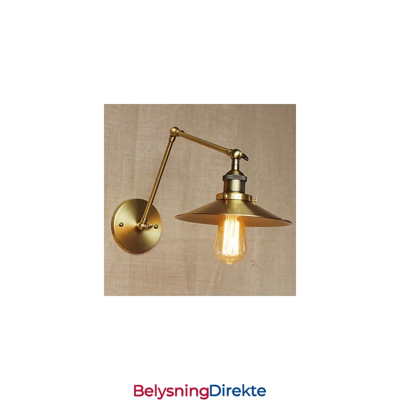 Vegglampetter Svinglamper Lesevegglamper Ministil Rustikk Lodge Metall