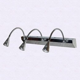 Krystallvegglampetter Med Svingarm Lesevegglamper Rustikk Hytte I Metall