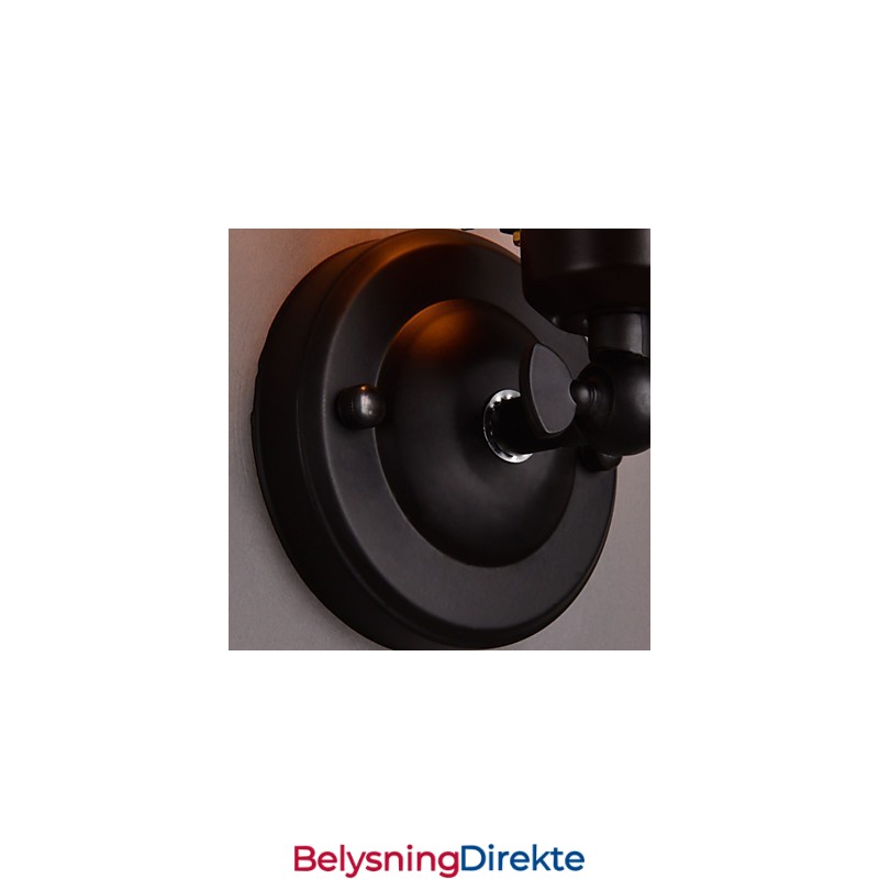 Luksuriøs Matel Vegglampe Med 1 Lys