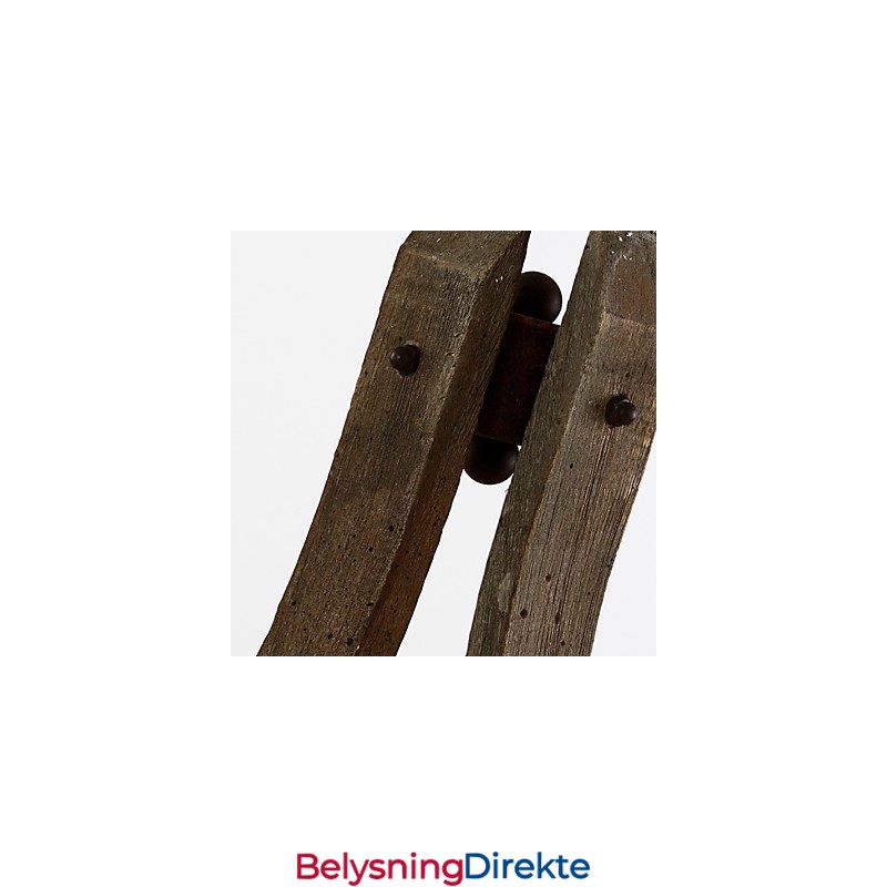 Mini-Vegglampetter I Rustikk Hyttestil I Tre, Bambus