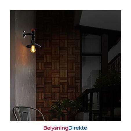 Mini Vegglampe Med 1 Lys, Konsis, Kremfarget Strykejern