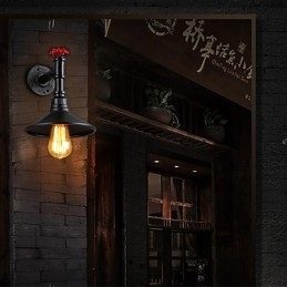 Mini Vegglampe Med 1 Lys, Konsis, Kremfarget Strykejern