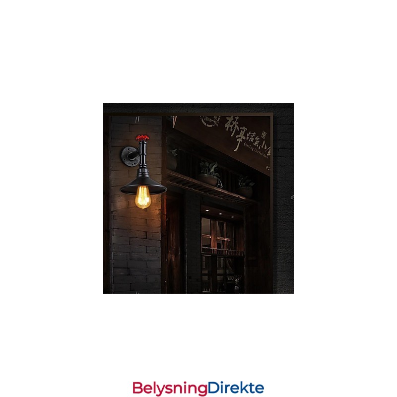 Mini Vegglampe Med 1 Lys, Konsis, Kremfarget Strykejern