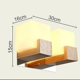 Vegglampetter Ministil Moderne Samtidsstil Tre Bambus