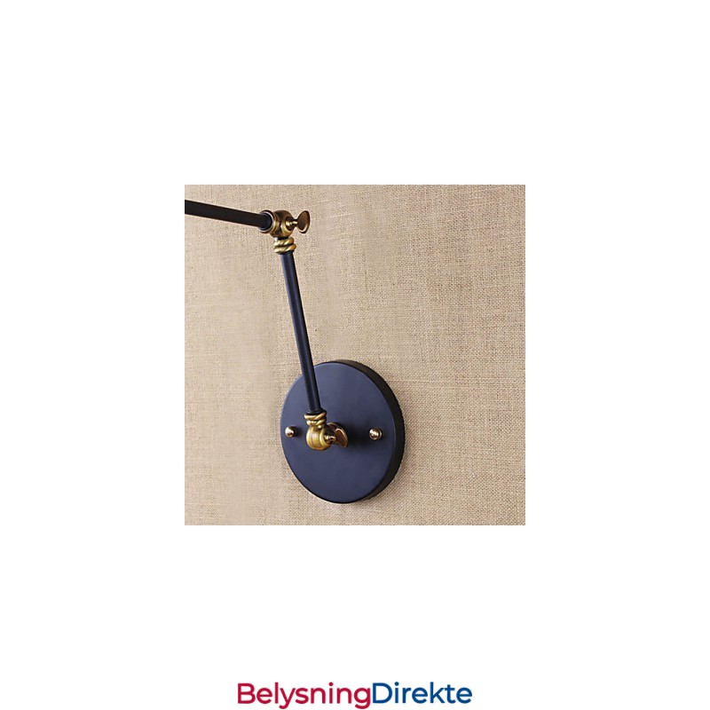 Vegglampetter Svinglamper Lesevegglamper Ministil Rustikk Lodge Metall