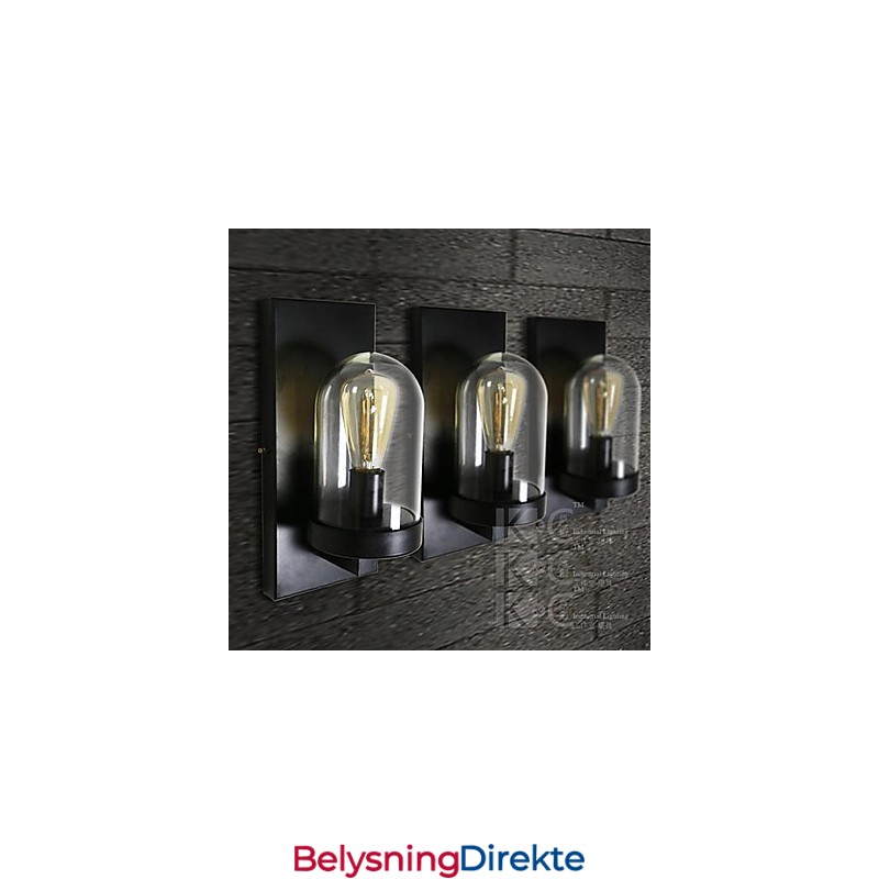 Vegglampetter Moderne Samtids Metall