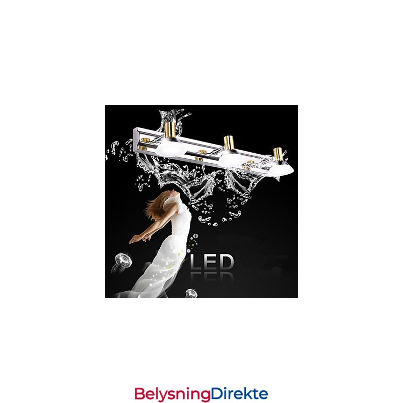 Baderomsbelysning Moderne Samtids Metall