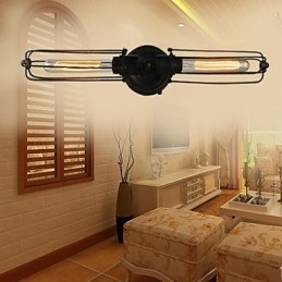 Tradisjonell Klassisk Mini-Vegglampe Med Skorstein