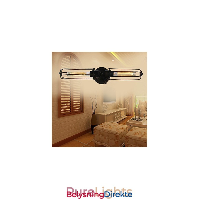 Tradisjonell Klassisk Mini-Vegglampe Med Skorstein