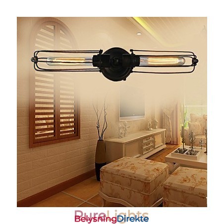 Tradisjonell Klassisk Mini-Vegglampe Med Skorstein