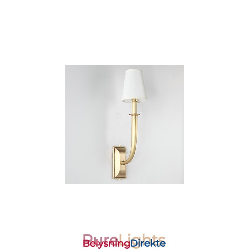 Mini-Vegglampe I Landlig Metall