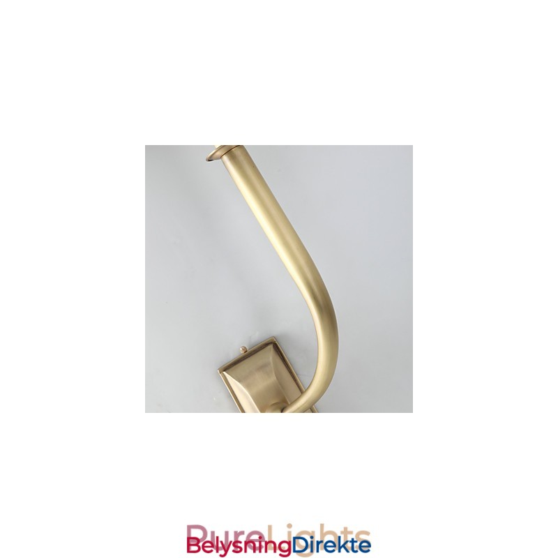 Mini-Vegglampe I Landlig Metall