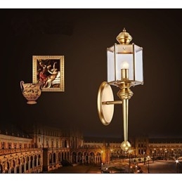 Hagelampe Hel Kobberlampe Utendørslampe Vanntett Lampe B