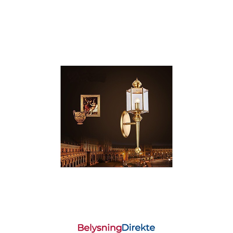 Hagelampe Hel Kobberlampe Utendørslampe Vanntett Lampe B