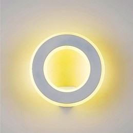 Vegglampetter Moderne Samtids Metall