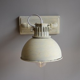 Helt Ny Nostalgisk Vintage Smijerns Loftsvegglampe For Balkong Nord-Europa Smijernsvegglampe