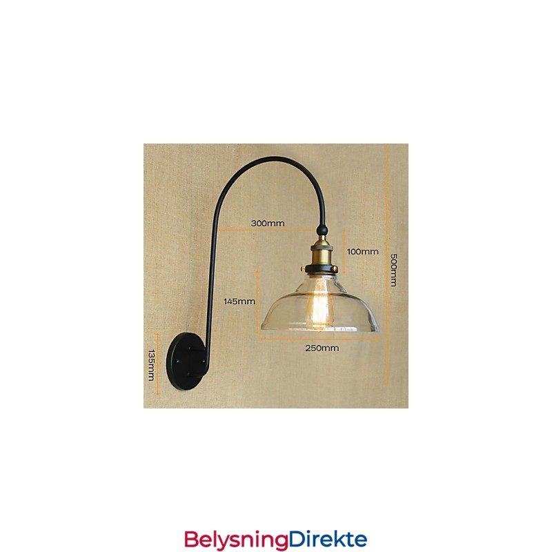 Vegglamper Baderomsbelysning Utendørs Vegglamper Lesevegglamper Tradisjonell Klassisk Metall