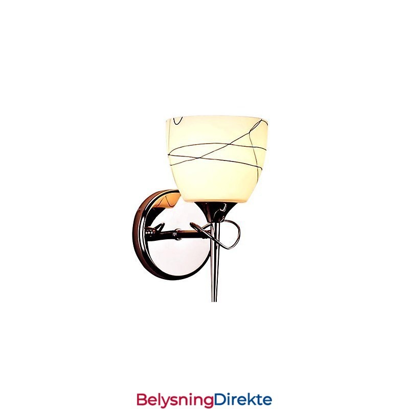 Vegglampetter Moderne Samtids Metall