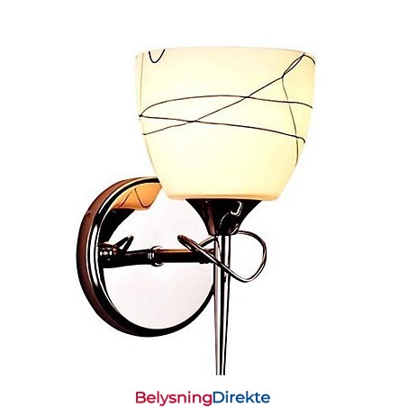Vegglampetter Moderne Samtids Metall