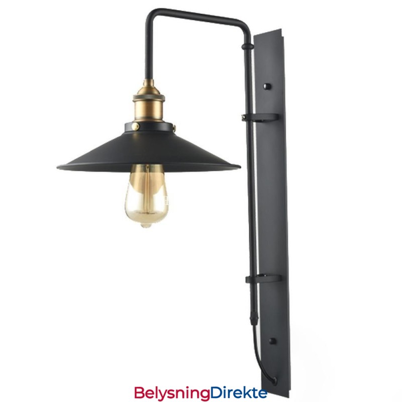 Ny Loft Retro Diy Industriell Vintage Vegglampe Vegglampe