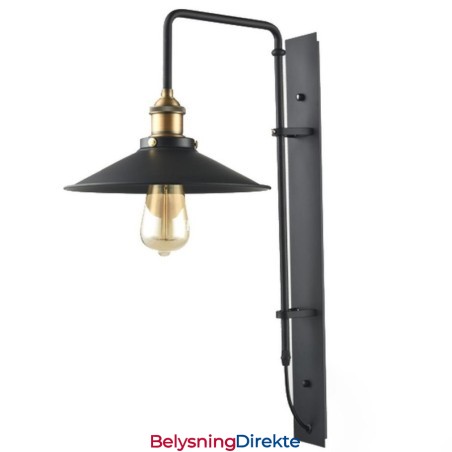 Ny Loft Retro Diy Industriell Vintage Vegglampe Vegglampe
