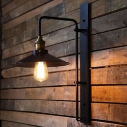 Ny Loft Retro Diy Industriell Vintage Vegglampe Vegglampe