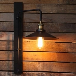 Ny Loft Retro Diy Industriell Vintage Vegglampe Vegglampe