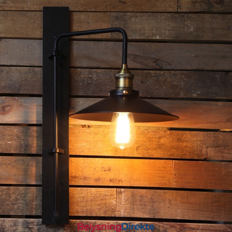 Ny Loft Retro Diy Industriell Vintage Vegglampe Vegglampe