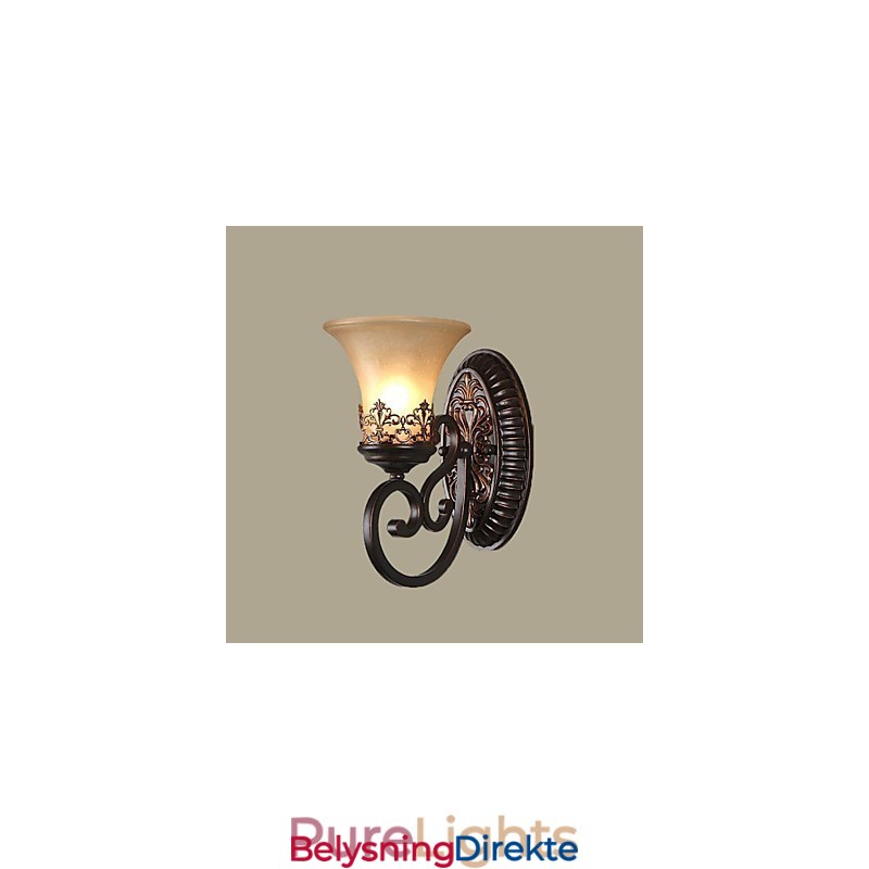 Vegglampe Moderne Metall Anodisert Polering