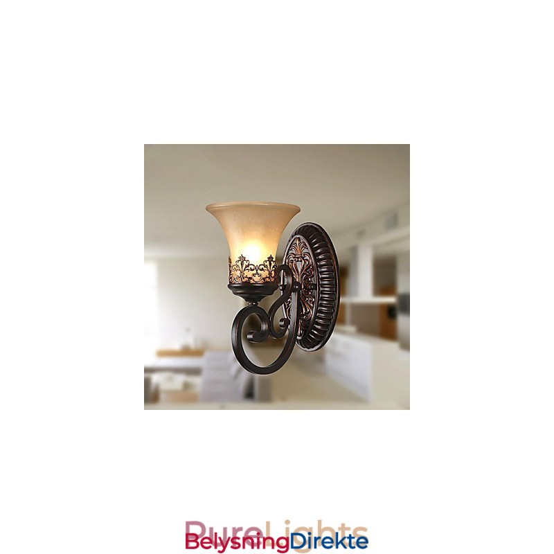 Vegglampe Moderne Metall Anodisert Polering