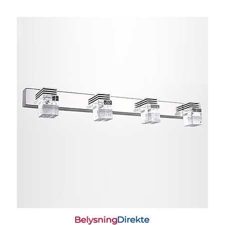 Vegglampetter Baderomsbelysning Veggvaskere Krystall Ministil Moderne Samtidskunst Metall