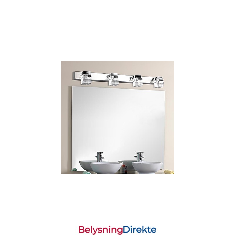 Vegglampetter Baderomsbelysning Veggvaskere Krystall Ministil Moderne Samtidskunst Metall