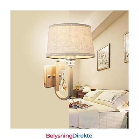 Krystall Vegglampe Moderne Samtids Metall