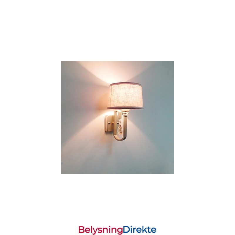 Krystall Vegglampe Moderne Samtids Metall