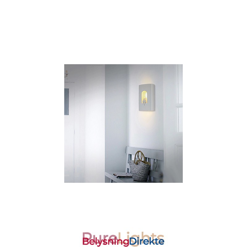 Hvit Moderne Kort Mote Vegglampe Nattbordslampe Speillampe Soveroms Vegglampe