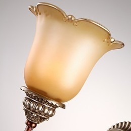 Europeisk Type Restaurerende Gamle Metoder Smijerns Krystallglassvegglampe