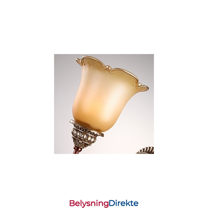 Europeisk Type Restaurerende Gamle Metoder Smijerns Krystallglassvegglampe