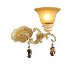 Europeisk Type Restaurerende Gamle Metoder Smijerns Krystallglassvegglampe