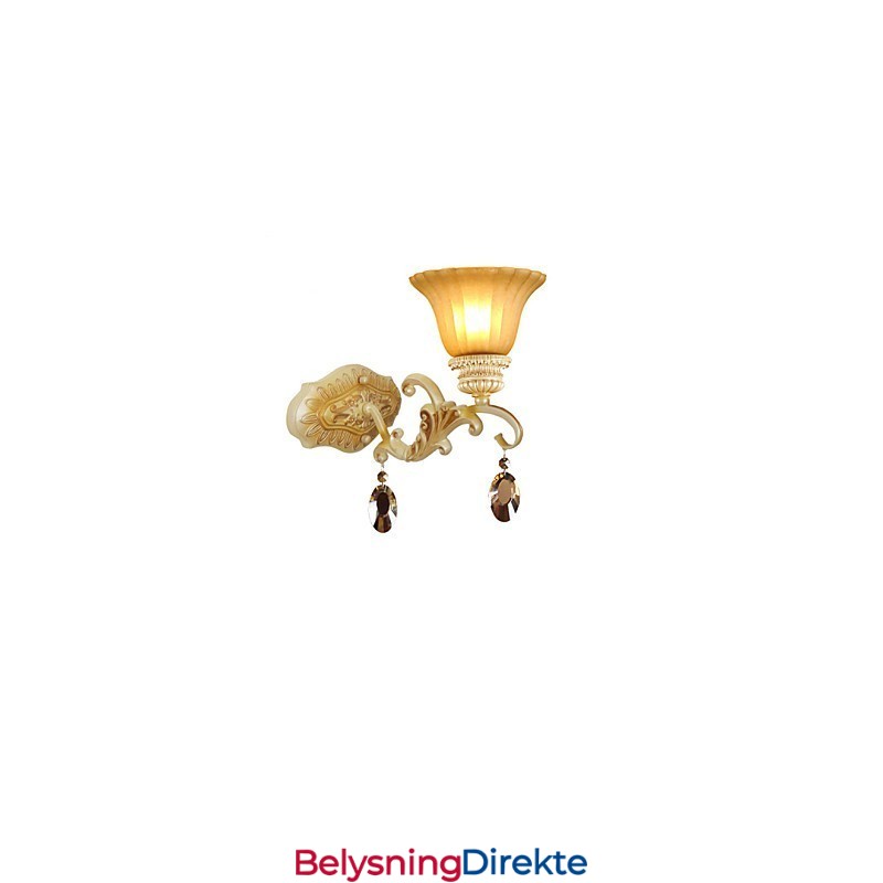 Europeisk Type Restaurerende Gamle Metoder Smijerns Krystallglassvegglampe