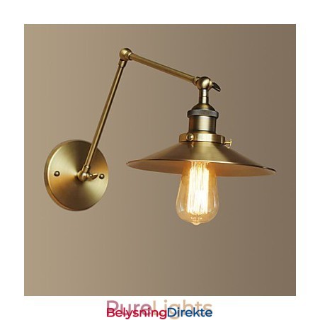 Max Amerikansk Industriell Vegglampe I Veggstil